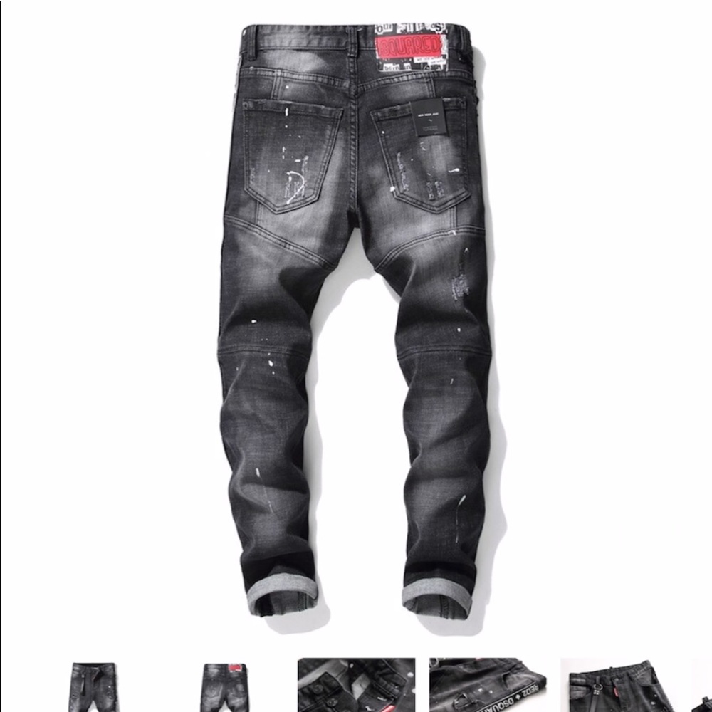 DSQUARED2  Color:Black & White SIZE:31